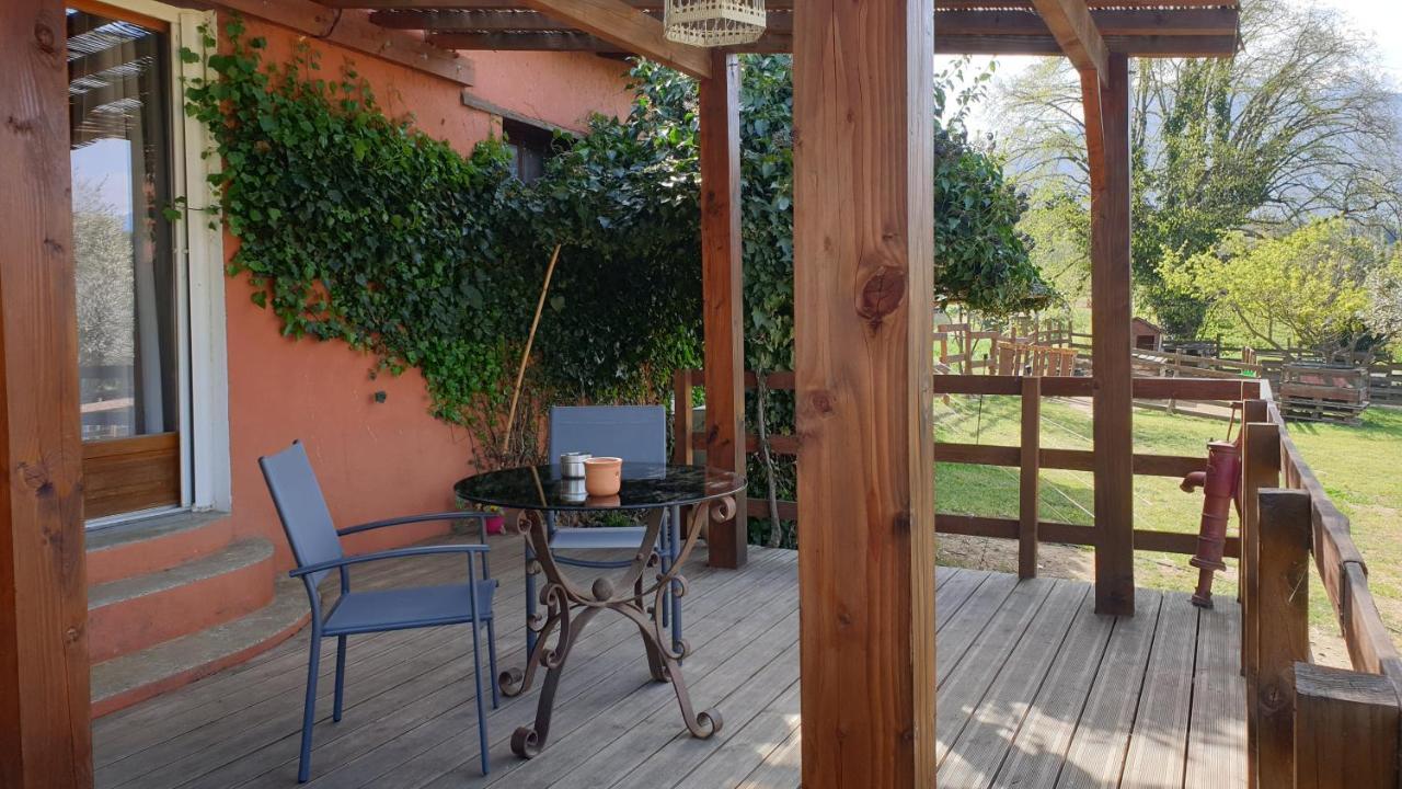 Chambre D'Hotes Le Petit Ranch Los Masos ภายนอก รูปภาพ