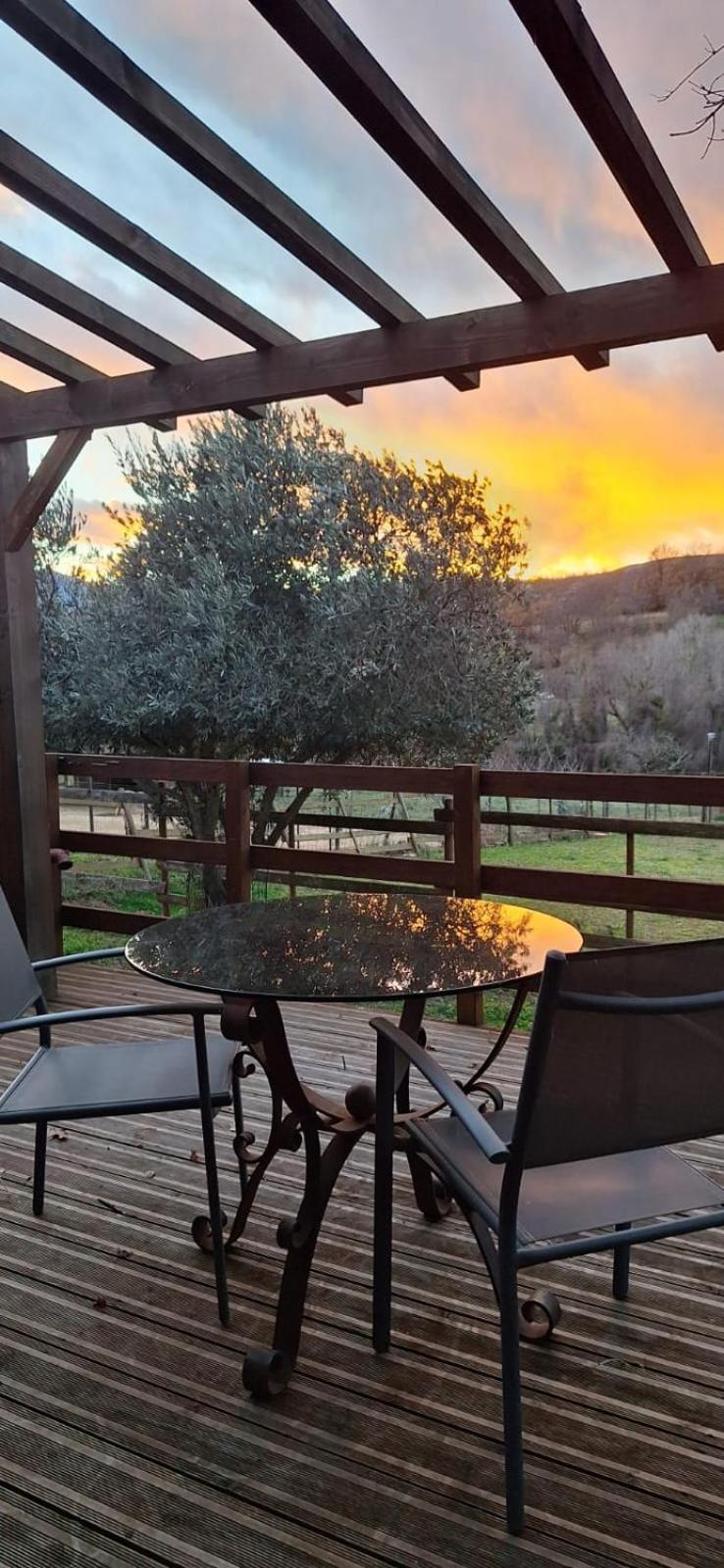 Chambre D'Hotes Le Petit Ranch Los Masos ภายนอก รูปภาพ